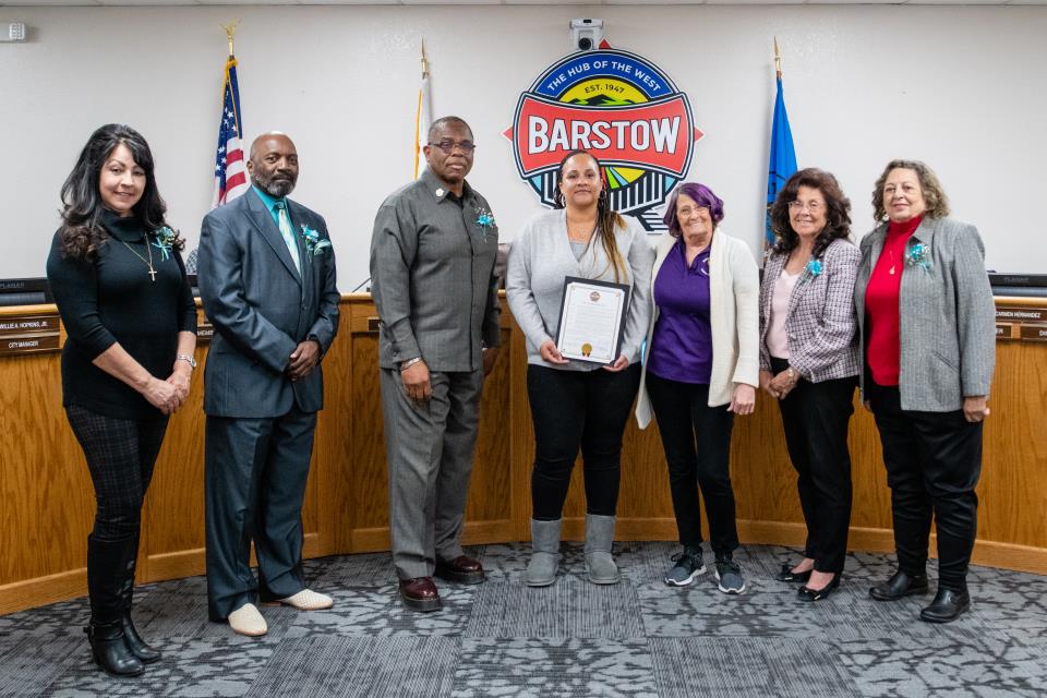 Barstow Stands Against Sexual Violence-